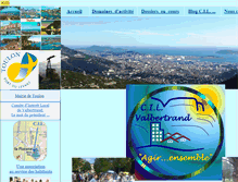 Tablet Screenshot of cil-valbertrand.fr